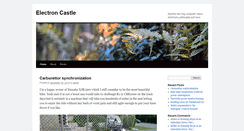 Desktop Screenshot of electroncastle.com